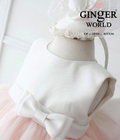 Hình ảnh: Đầm dạ hội pink melody giai điệu màu hồng HQ410 GINgER WORLD