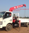 Hình ảnh: Xe tải gắn cẩu tự hành HINO FC9JLSA uy tín chất lượng, hỗ trợ trả góp
