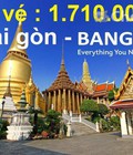 Hình ảnh: Vé máy bay đi Bangkok,thái Lan giá rẻ 1.695.000 Đồng