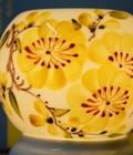 Hình ảnh: Đèn xông tinh dầu Bát Tràng mini hoa mai