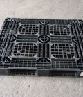 Hình ảnh: Pallet nhựa cũ, thanh lý pallet tồn kho, pallet kê hàng 1.1x1.3x0.12m, 1.1x1.1x0.12m, ba let cũ, tấm lót sàn