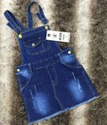 Hình ảnh: Đầm yếm jean chất co giãn bán theo ri, Giá bán: 103k/cái, Size 1 8, ri 8