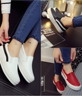 Hình ảnh: Giày Slip On Da Nữ Mẫu Trẻ Giá Hot