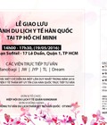 Hình ảnh: Lễ giao lưu ngành du lịch y tế hàn quốc ngày 19/05/2016