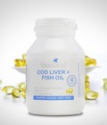 Hình ảnh: Dầu Gan Cá Tuyết Và Dầu Cá của BioIsland Úc Bổ Sung DHA, EPA, Vitamin A, D, E