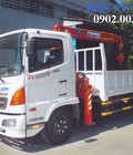 Hình ảnh: Bán xe cẩu hino 6t4 gắn cẩu unic 3 tấn, 4 tấn, 5 tấn