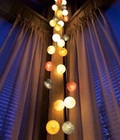 Hình ảnh: Đèn cotton ball, đèn trân châu