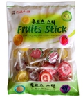 Hình ảnh: Kẹo mút hoa quả hàn quốc Fruits Stick gói 300g