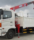 Hình ảnh: Bán xe tải Hino 5 tấn/5T gắn cẩu Unic 3 tấn