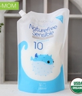 Hình ảnh: Nước xả vải sơ sinh hữu cơ Organic K Mom Hàn Quốc Chai: 1300ml Hương thơm: mát mẻ KM13124