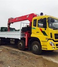 Hình ảnh: Đại lý bán xe tải Dongfeng B170 gắn cẩu Unic URV 343 3 tấn 3 đoạn