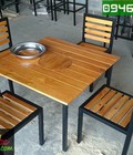 Hình ảnh: Thanh lý ghế gỗ quán nhậu, quán BBQ, quán ăn giá rẻ