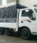 Hình ảnh: Xe tải kia k135 thùng mui bạt 990kg vào đường thành phố xe giao ngay