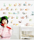 Hình ảnh: Decal Bé làm quen chữ cái