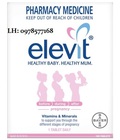 Hình ảnh: Elevit Healthy Baby.Healthy Mum Viên Uống Bổ Sung Vitamin Cho Bà Bầu