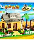 Hình ảnh: Lego Nhà Vườn Trồng Carrot 412 Miếng