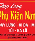 Hình ảnh: Shop Long Chuyên phụ kiện Nam:Thắt lưng da Ví da Túi đeo chéo Mũ lưỡi trai Túi trống thể thao.