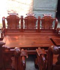 Hình ảnh: Bộ bàn ghế Tần Thuỷ Hoàng gỗ Hương