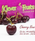 Hình ảnh: Cherry đỏ New Zealeand đầu mùa tại Klever Fruits