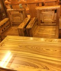 Hình ảnh: bộ bàn ghế gỗ thiết kế phong cách hiện đại 