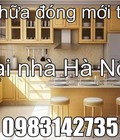 Hình ảnh: thợ sửa chữa tủ bếp xập xệ tại nhà 