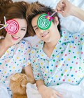 Hình ảnh: Diện đồ pijama đôi mang phong cách Hàn Quốc