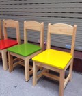 Hình ảnh: Ghế gỗ thông đủ màu