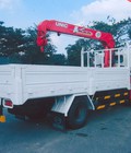 Hình ảnh: Xe hino zxu 720 gắn cẩu unic 3 tấn urv344: tải 3 tấn thùng dài 4m