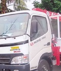 Hình ảnh: Xe hino wu342l gắn cẩu unic 2 tấn urv 234 tải 4 tấn, thùng 4m