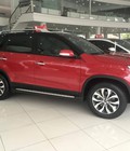 Hình ảnh: Bán Kia Sorento 2017, máy dầu, màu đỏ đen, trả góp 80%, giá ưu đãi lớn