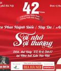 Hình ảnh: Bán vé đêm nhạc Sợi nhớ sợi thương Kỷ niệm 42 năm giải phóng Miền Nam