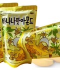 Hình ảnh: Hạnh nhân tẩm vị chuối Hàn Quốc