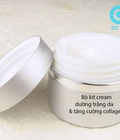 Hình ảnh: Bộ kit cream dưỡng trắng da tăng cường collagen