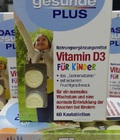 Hình ảnh: Vitamin D3 thực phẩm chức năng cho bé