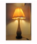 Hình ảnh: Đèn bàn nón Woodlight phong cách cổ điển hiện đại
