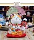 Hình ảnh: Mèo thần tài, mèo may mắn Maneki Neko size 30cm