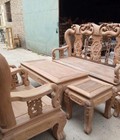 Hình ảnh: bộ bàn ghế giả cổ minh quốc đào ( gỗ gụ ) tay 12