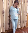 Hình ảnh: Bán buôn bán lẻ bộ mặc nhà Made in Việt Nam Bầu Sau sinh cho con bú chất cotton đẹp giá gốc