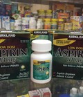 Hình ảnh: Viên hỗ trợ chống tắc động mạch vành Aspirin81 mg Kirkland Low Dose 365v