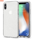 Hình ảnh: Ốp lưng Iphone X Spigen Liquid Crystal Glitter kim tuyến USA
