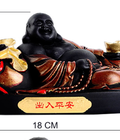 Hình ảnh: Phong thủy xe hơi, nước hoa xe hơi,Tượng Phật phong thủy, tượng phật Di lặc nằm tựa bằng than hoạt tính