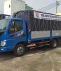 Hình ảnh: Xe tải thaco OLLIN 360 thùng dài 4.25 mét chạy lưu thông trong thành phố, xe tải 2.4 tấn, xe tải 2.4 tấn trả góp,