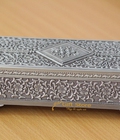 Hình ảnh: Mẫu hộp đựng đồ trang sức cá nhân bằng kim loại được làm với nguyên liệu hợp kim kẽm cao cấp mạ bạc