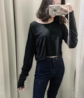 Hình ảnh: Áo croptop tay thụng