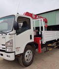 Hình ảnh: Đại lý bán xe cẩu Isuzu VM 8.2 tấn gắn cẩu Unic, Tadano 3 tấn 4 khúc trả góp 90% giá rẻ