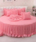 Hình ảnh: Giường tròn đẹp giá rẻ, giường tròn sành điệu dễ thương cho bé gái