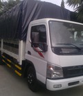 Hình ảnh: Xe tải Fuso Canter 4.7 Tấn thùng kín hỗ trợ ngân hàng 85% tại Sài Gòn