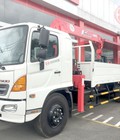 Hình ảnh: Xe tải gắn cẩu hino 15t Giá xe tải gắn cẩu 5t xe tải gắn cẩu hino 3 chân xe tải cẩu hino 5t