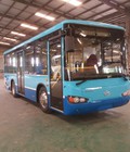 Hình ảnh: Xe Bus B60 Hồng Hà, xe bus 60 chỗ Ngồi Đứng đời mới 2018 máy HINO E5