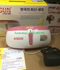 Hình ảnh: Đai massage rung nóng giảm mỡ bụng cao cấp chính hãng Hàn Quốc, máy rung xoay hồng ngoại giảm béo